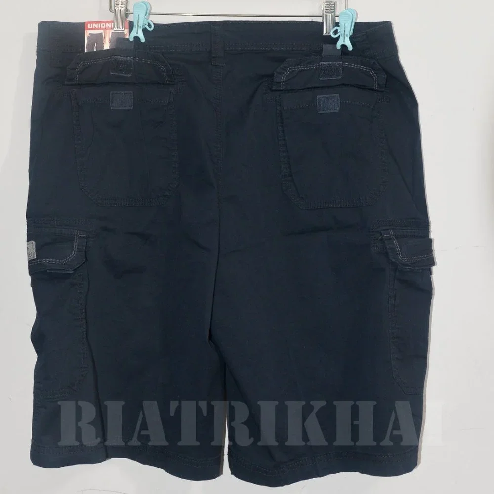 Men cargo short Unionbay in blue - Picture 6 of 8